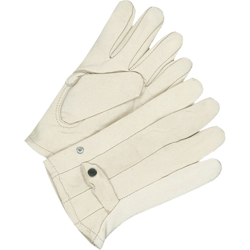Gants classiques de cordeur, 10, Paume Cuir fleur de vache Dufferin Supply