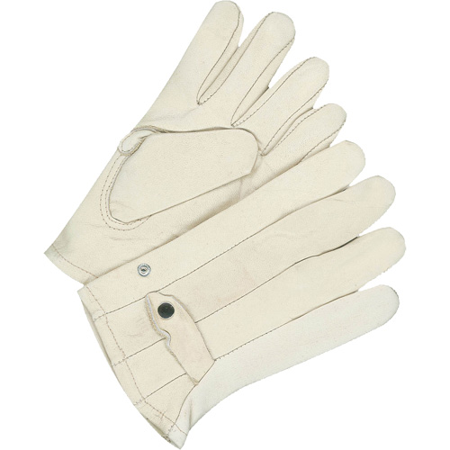 Gants classiques de cordeur, 8, Paume Cuir fleur de vache Dufferin Supply