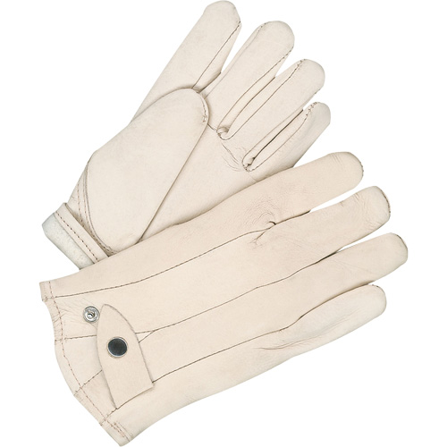 Classic Roper Gloves, 10, Grain Cowhide Palm, Fleece Inner Lining Dufferin Supply
