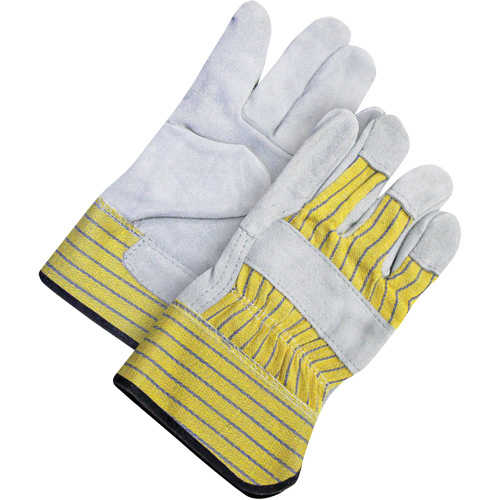 Gants d'ajusteur classiques, Taille unique, Paume en Cuir de vache refendu, Doublure en Molleton Dufferin Supply