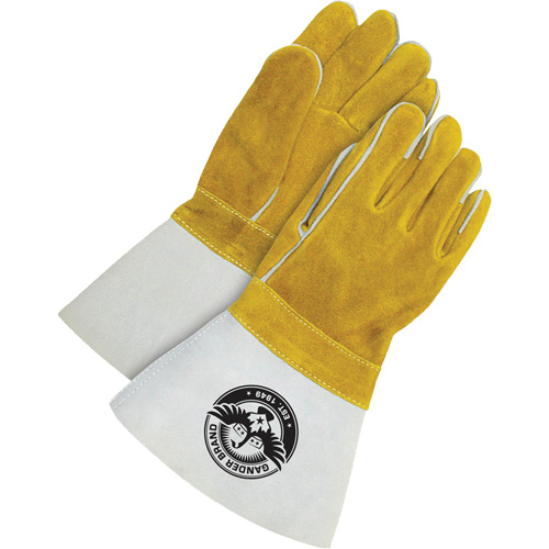 Welder Gloves with 5" Cuff, Split Cowhide, Size One Size Dufferin Supply