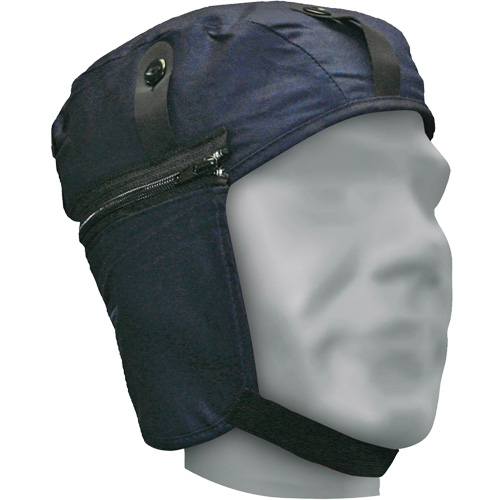 Doublure classique pour casque avec rallonge pour oreilles, Doublure en Molleton/Coton, Taille unique Dufferin Supply