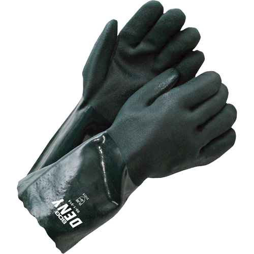 Deny 14" Coated Gloves, One Size, PVC Coating Dufferin Supply
