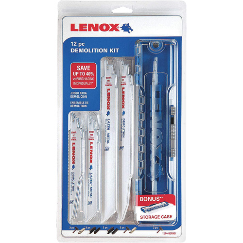 Demolition Reciprocating Saw Blade Kit Dufferin Supply