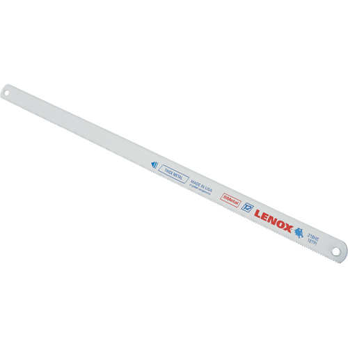 Lames de scie &agrave; m&eacute;taux, Bim&eacute;tal, 12" lo, 18 dents par pouce Dufferin Supply