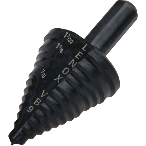 #9 Step Drill Bit, 7/8" - 1-7/32 , High Speed Steel Dufferin Supply