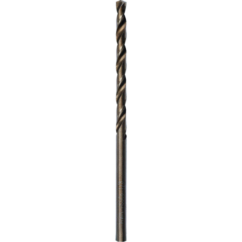 Heavy-Duty Jobber Drill Bit, High Speed Cobalt, 1/8", 2-3/4" L, 1-5/8" Flute, 135° Point Angle Dufferin Supply