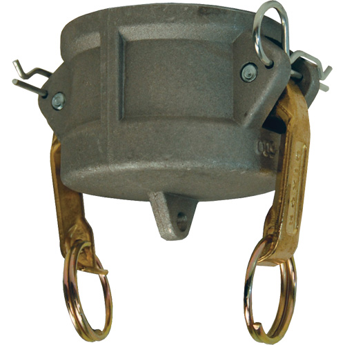 Couvercle anti-poussi&egrave;re &agrave; came et cannelure Global, Aluminium, Type DC, 2-1/2" Dufferin Supply