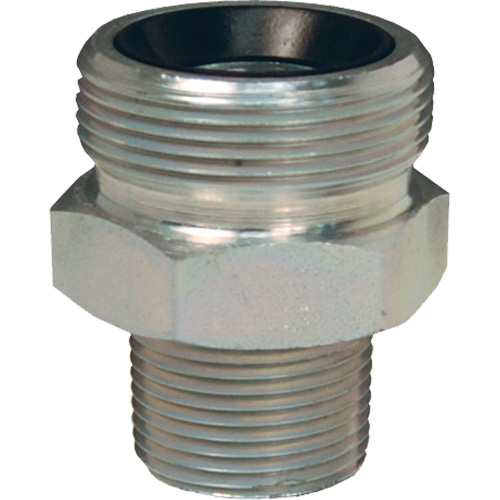 Boss Ground Joint Spud, Steel, 3/4", Male NPT Dufferin Supply