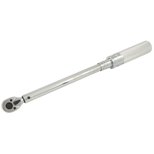 Heavy-Duty Micro-Adjustable Torque Wrench, Click, 3/8" Square Drive, 10 - 100 ft-lbs. Dufferin Supply