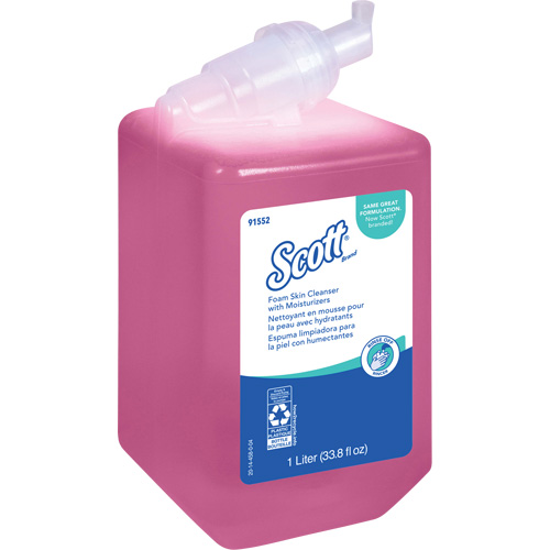 Scott&reg; Pro Skin Cleanser with Moisturizers, Foam, 1 L, Scented Dufferin Supply