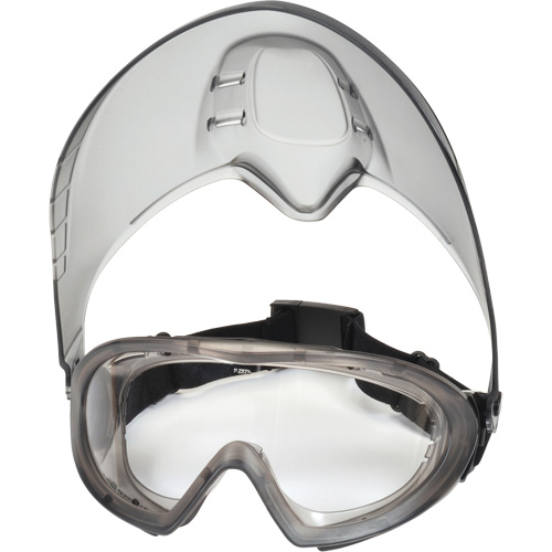 Lunettes de s&eacute;curit&eacute; Capstone Shield avec &eacute;cran facial amovible, Lentille Transparent, Antibu&eacute;e, Ventilation Directe/Ferm&eacute; Dufferin Supply