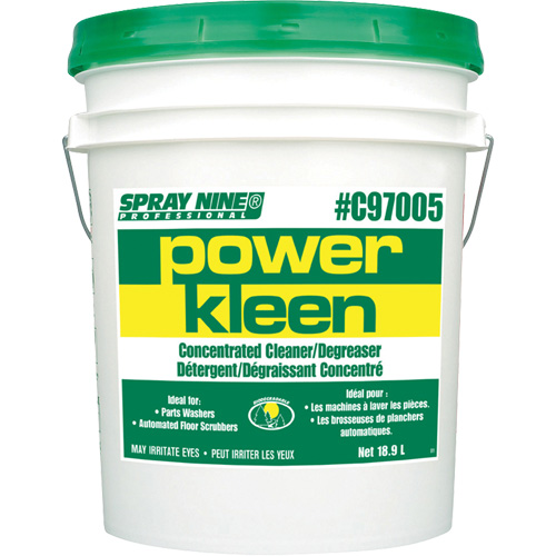 Produit nettoyant pour nettoyeur de pi&egrave;ces Power Kleen, 20 L, Seau Dufferin Supply
