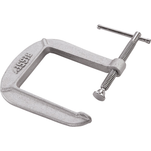 Light-Duty C-Clamp, 3" (76 mm) Capacity, 4-1/2" (114 mm) Throat Depth Dufferin Supply