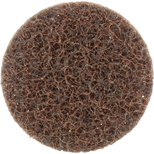 Disque de conditionnement de surface SC-DR Roloc Scotch-Brite, 2" dia., Grain Cors&eacute;, Oxyde d'aluminium Dufferin Supply