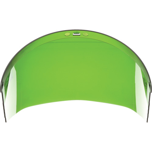 Faceshield Window, Polycarbonate, Green Tint Dufferin Supply