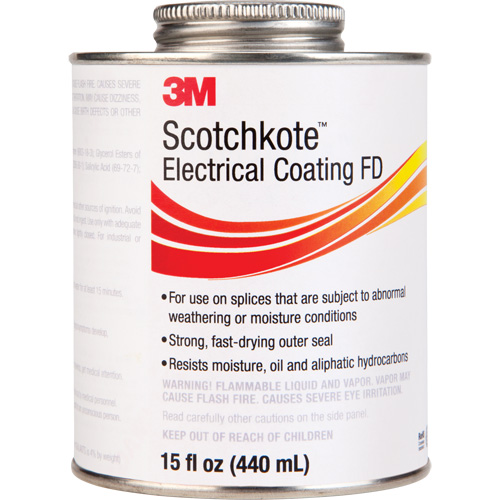 Scotchkote Electrical Coating FD, Clear, 15 oz., Can Dufferin Supply