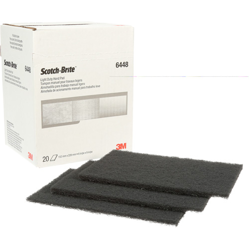 Scotch-Brite General Hand Pad, Silicon Carbide, 6" x 9", Ultra Fine Grit Dufferin Supply