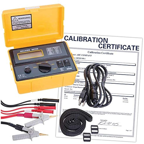 110 V Milli-Ohmmeter with ISO Certificate Dufferin Supply