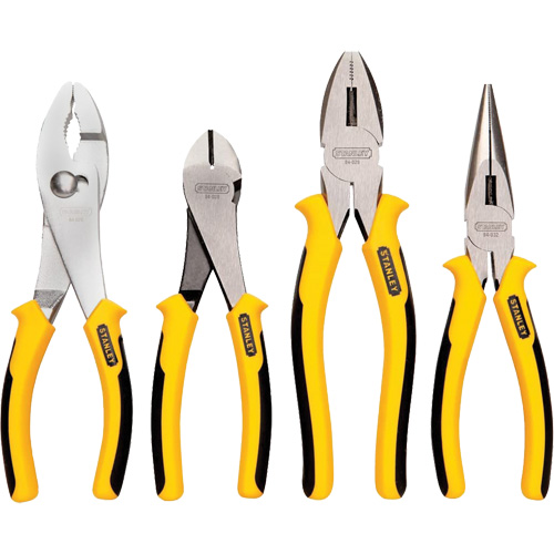 Bi-Material Pliers Set, 4 Pieces Dufferin Supply