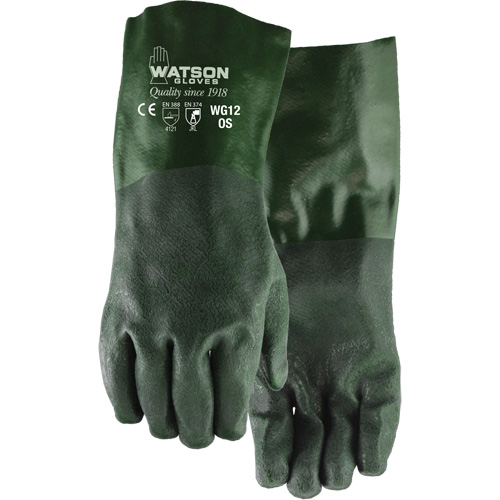Gants enduits Dura Dip, 12" lo, PVC, Doublure en Jersey Dufferin Supply