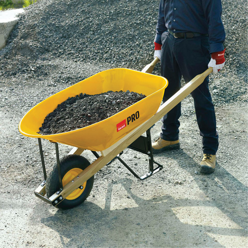 Brouette, 6 pi³, plateau Acier Dufferin Supply