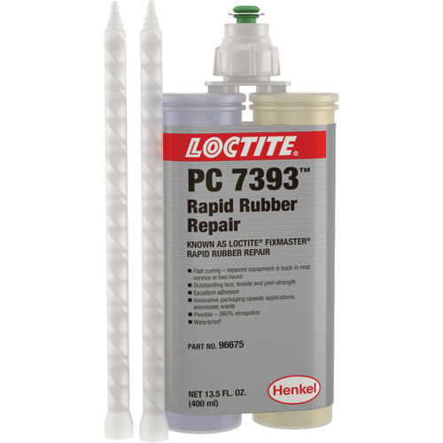 Agent de r&eacute;paration rapide du caoutchouc 7393, 400 ml, Cartouche Dufferin Supply