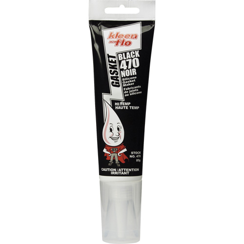 Compos&eacute; &agrave; joints de silicone 470, Tube, Noir Dufferin Supply