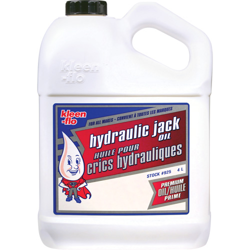 Hydraulic Jack Fluid, 4 L, Jug Dufferin Supply