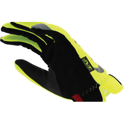 FastFit&reg; High-Visibility Work Gloves, Synthetic Palm, Size Medium/9 Dufferin Supply
