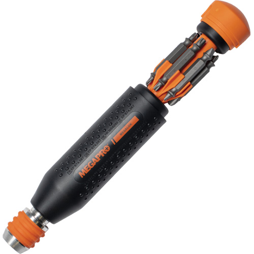 Tournevis multi embouts Original MEGALOK 15-en-1, 6-3/10" lo, Prise Textur&eacute; Dufferin Supply