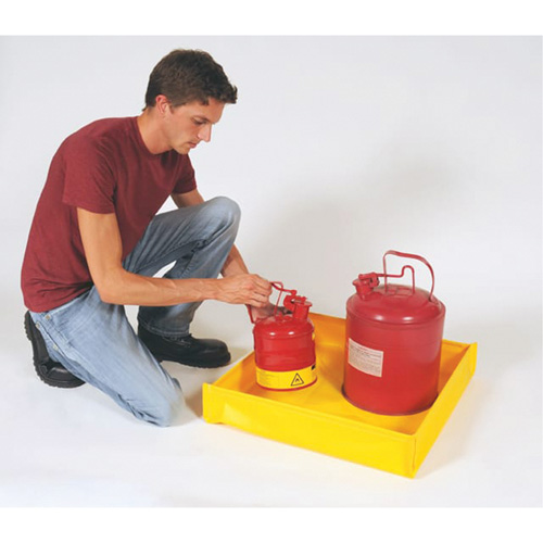 Flexible Ultra-Utility Tray&reg;, 12" L x 12" W x 4.8" H, 1.5 US Gal. Spill Capacity Dufferin Supply