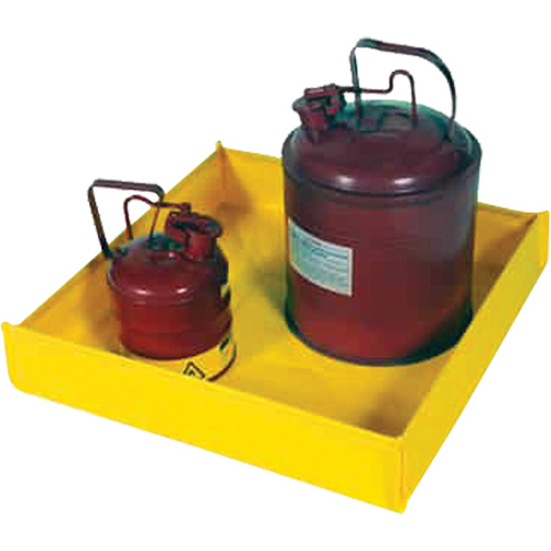 Flexible Ultra-Utility Tray&reg;, 12" L x 12" W x 4.8" H, 1.5 US Gal. Spill Capacity Dufferin Supply