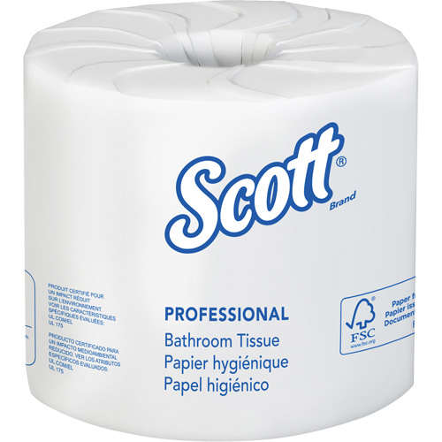 Papier hygi&eacute;nique Scott Essential, 2 Pli, 506 Feuilles/Rouleu, Longueur 169', Blanc Dufferin Supply