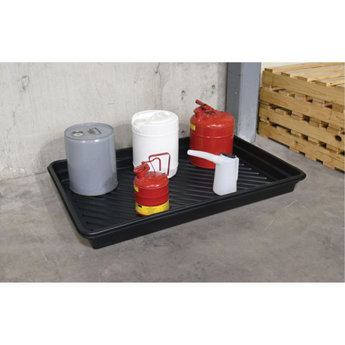 Ultra-Utility Trays&reg;, 24" L x 36" W x 4.75" H, 18 US gal. Spill Capacity Dufferin Supply