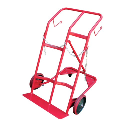 Chariot pour bouteilles, Roues Caoutchouc moul&eacute;, Base de 25-1/2"la x 7"lo, 350 lb Dufferin Supply