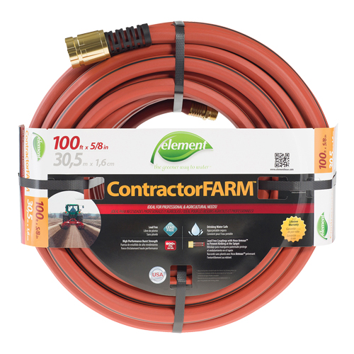 Contractor/FARM Water Hose, PVC, 5/8" dia. x 100' Dufferin Supply