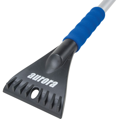 Snow Brush, Telescopic, Polypropylene Blade, 32-1/2" Long, Blue Dufferin Supply
