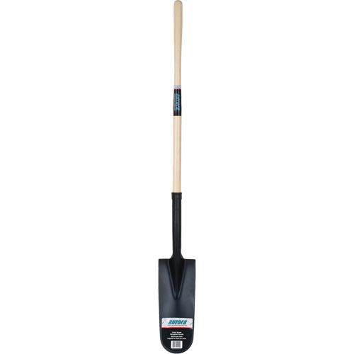 Pelle &agrave; drain, Acier durci, Lame 14" x 6", 46" lo, Manche Droit Dufferin Supply