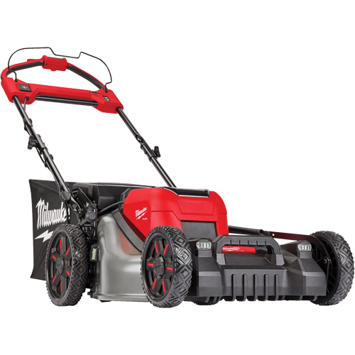 Ensemble de tondeuse sans fil autopropuls&eacute;e &agrave; double pile M18 Fuel, Pouss&eacute;e automatique, &agrave; pile, Largeur de coupe 21" Dufferin Supply
