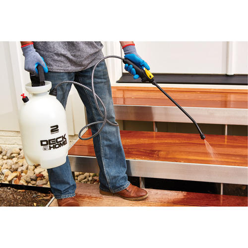 Deck & Home Universal Sprayer, 2 gal. (9 L), Polyethylene, 15" Wand Dufferin Supply