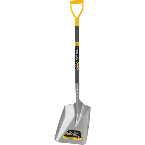 Yukon Snow Shovel, Aluminum Blade, 14" Wide, D-Grip Handle Dufferin Supply