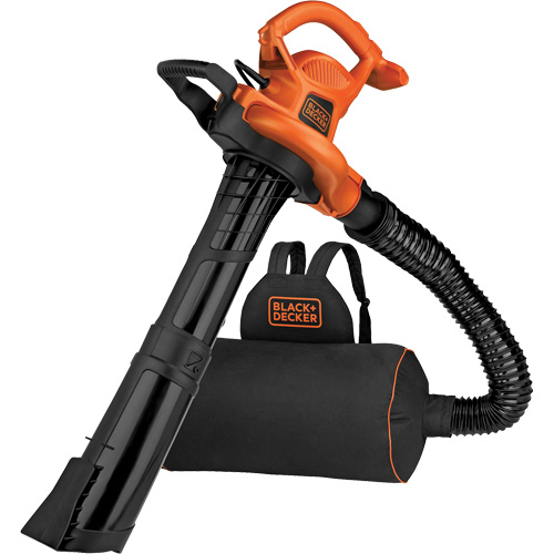 3-in-1 VacPack Leaf Blower/Vacuum/Mulcher, 250 MPH Output, Electric Dufferin Supply