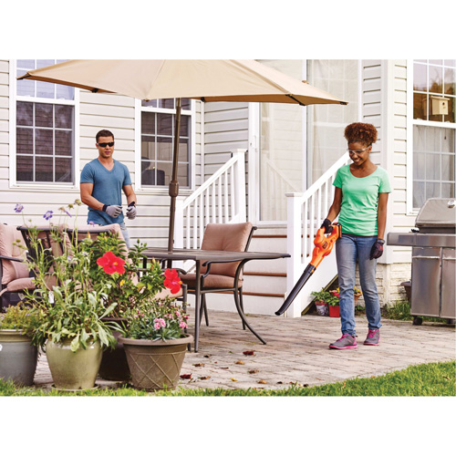Max* Cordless Sweeper Kit, 20 V, 130 MPH Output, Battery Powered Dufferin Supply
