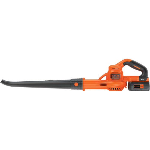 Trousse de balayeuse sans fil Max*, 40 V, Vitesse d'air 125 mi/h, &agrave; pile Dufferin Supply