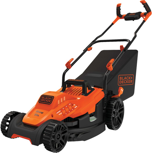 Lawn Mower with Comfort Grip Handle, Push Walk-Behind, Electric, 15" Cutting Width Dufferin Supply