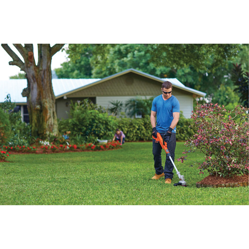 Max* Cordless String Trimmer/Edger Kit, 12", Battery Powered, 20 V Dufferin Supply