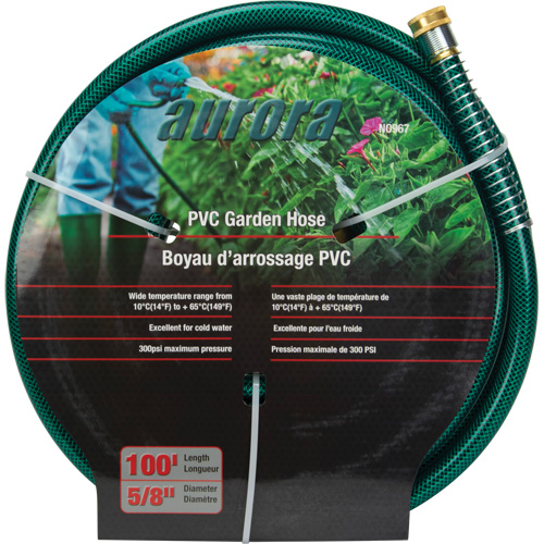 Tuyau de jardin, PVC, 5/8" dia x 100' Dufferin Supply
