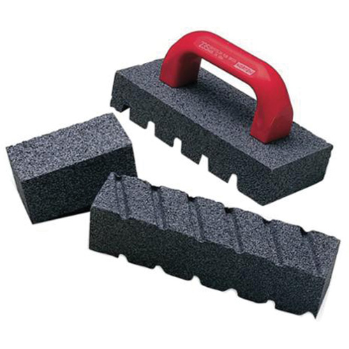 37C Silicon Carbide Fluted Hand Rubbing Brick Dufferin Supply
