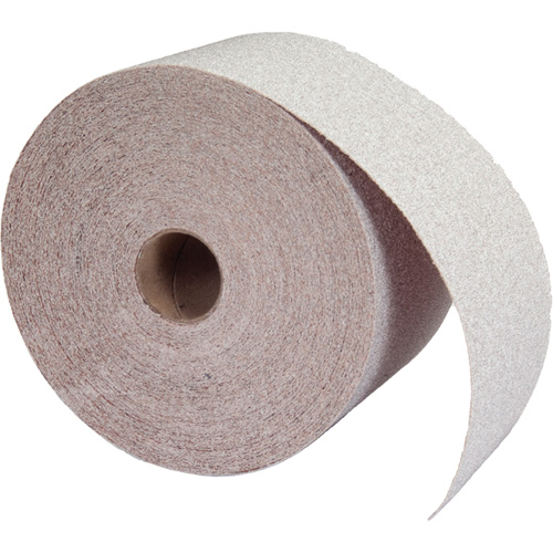 Abrasive No-Fil PSA Paper Roll, Aluminum Oxide, 2-3/4" W x 75' L, 80 Grit Dufferin Supply